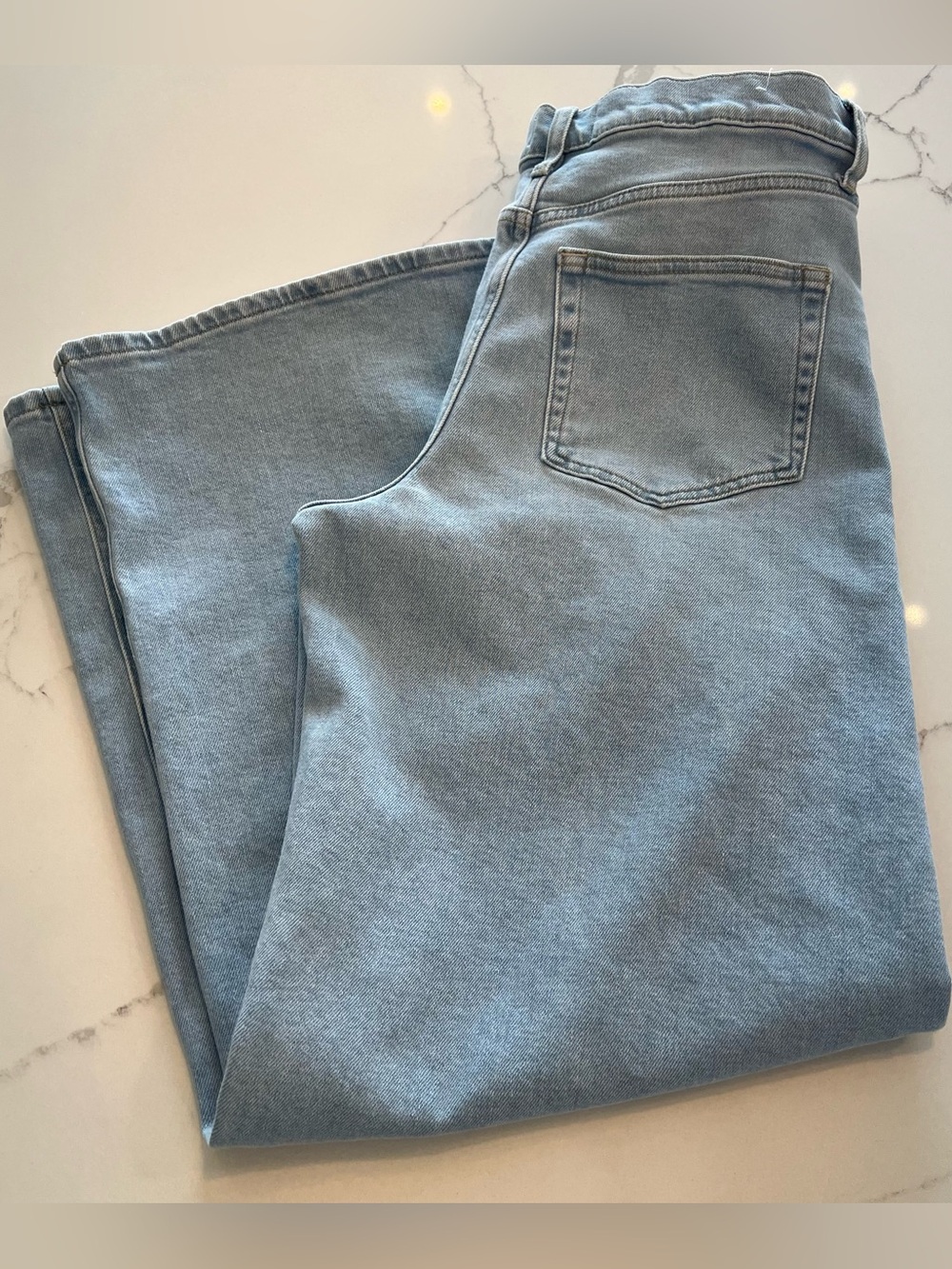 Z SUPPLY Women’s Light Blue Wide Leg Jeans - Size 28
